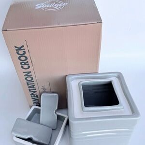 Gray Fermentation Crock